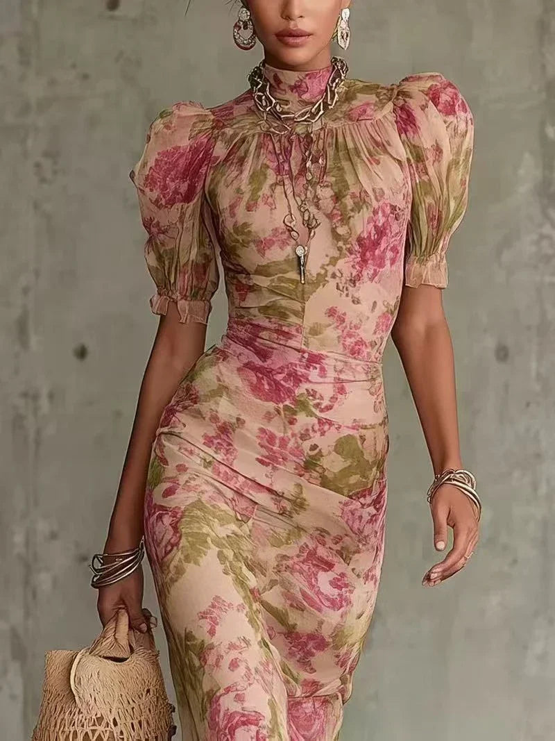 Valeria | Vestido floral elegante