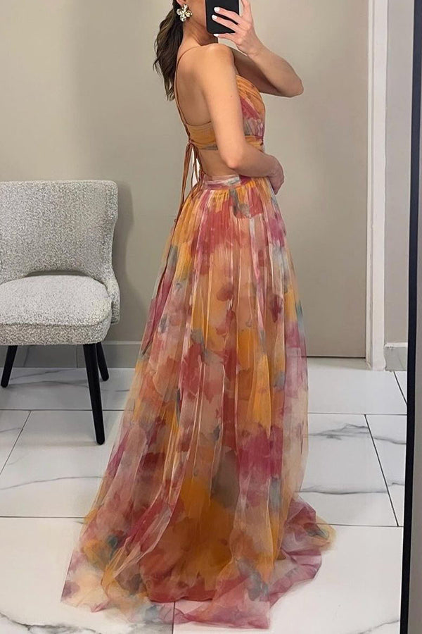 Lucía - Vestido largo floral