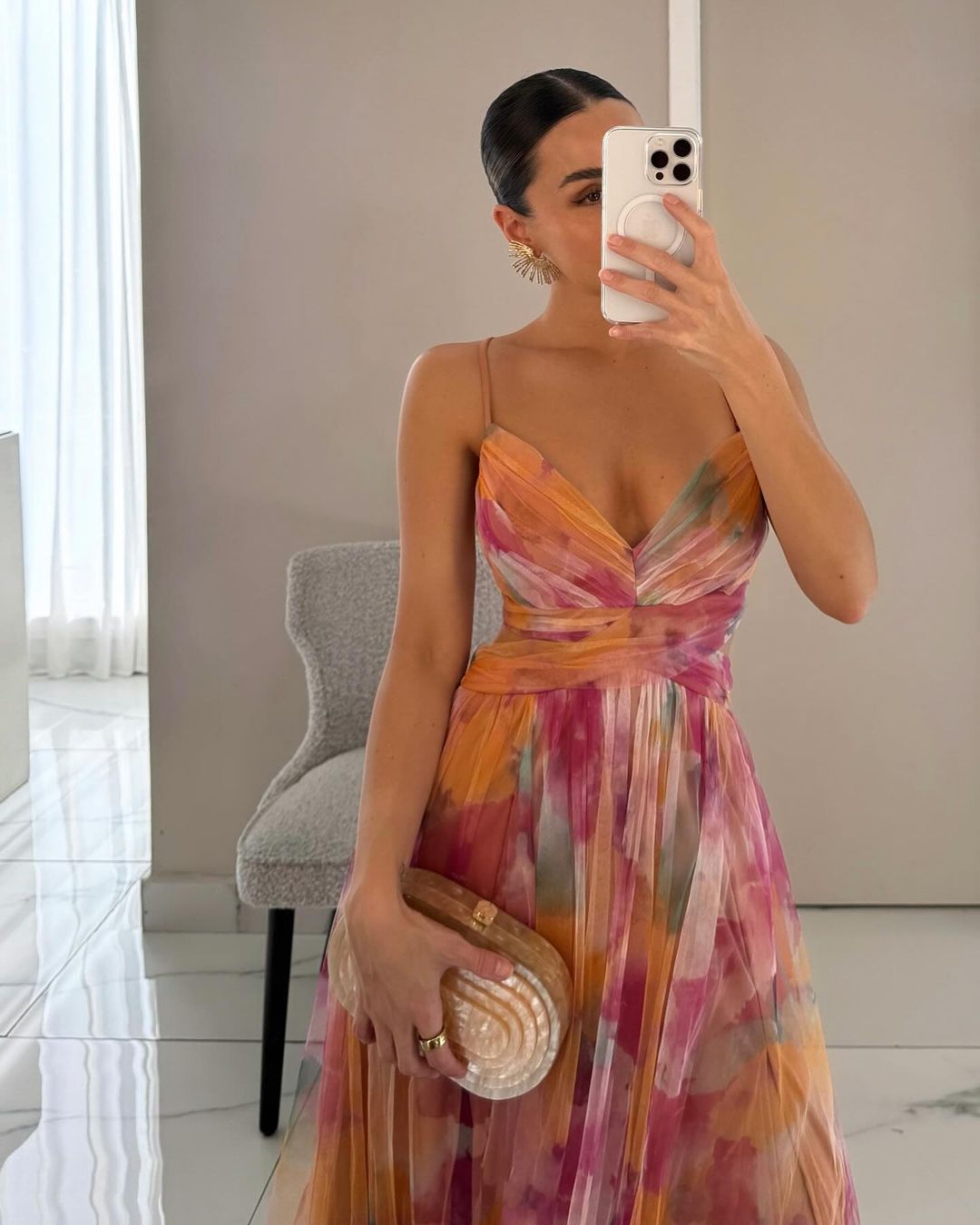 Lucía - Vestido largo floral