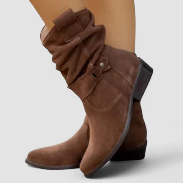Estrella | Botas Camperas de Caña Arrugada