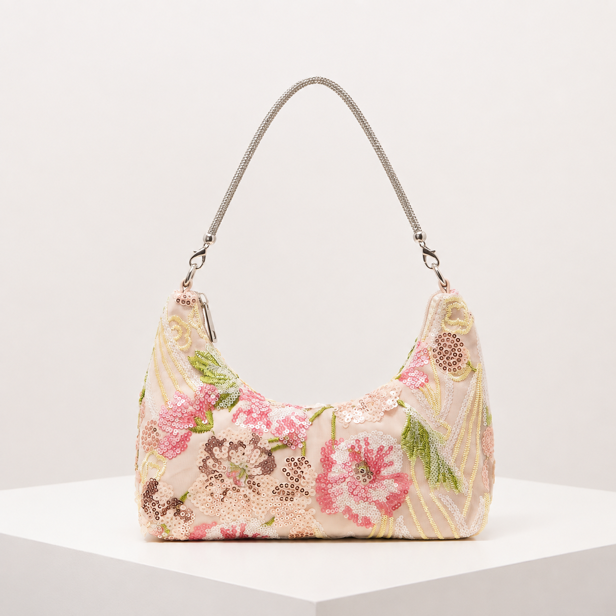 Amalia Bolso Bordado Flores Silvestres