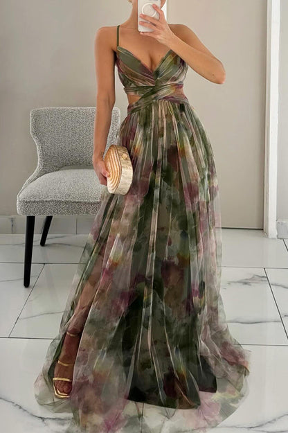 Lucía - Vestido largo floral