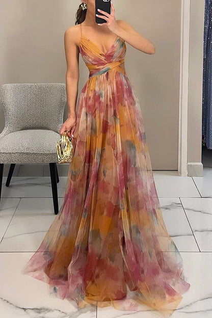 Lucía - Vestido largo floral