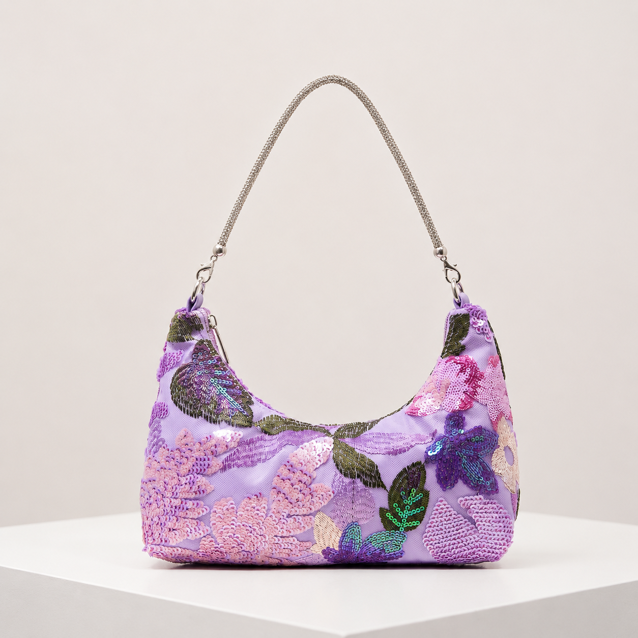 Amalia Bolso Bordado Flores Silvestres