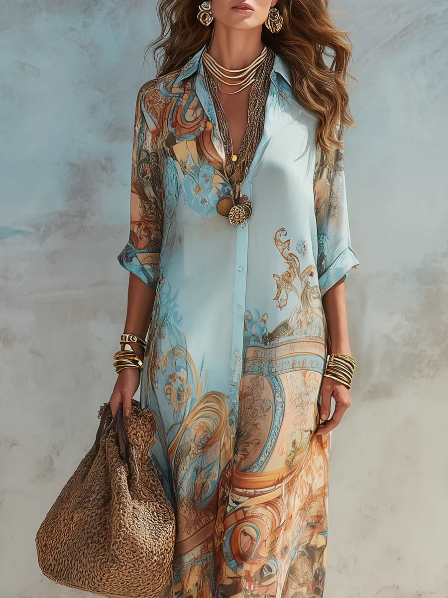 Mara | Elegante vestido de verano fluido