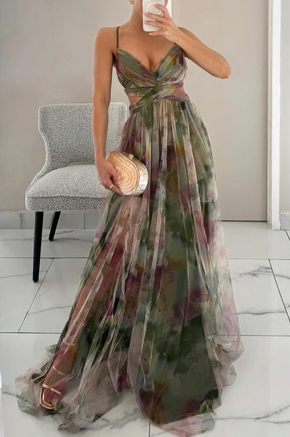 Lucía - Vestido largo floral