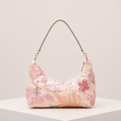 Amalia Bolso Bordado Flores Silvestres