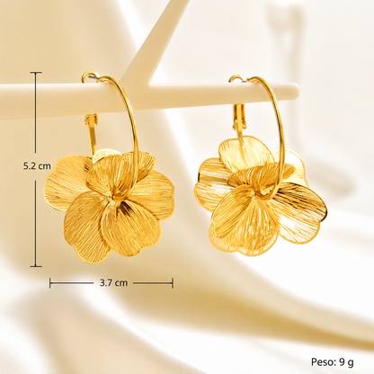 Pendientes Aveline Flor