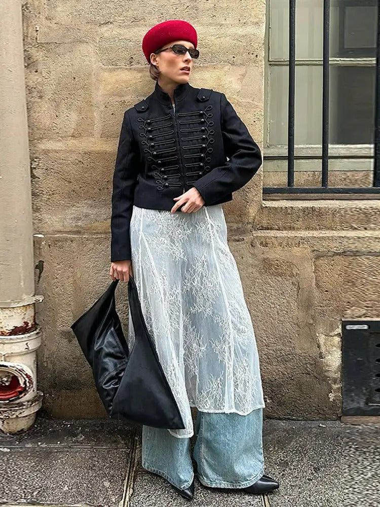 Linda Chaqueta Militar Napoleón