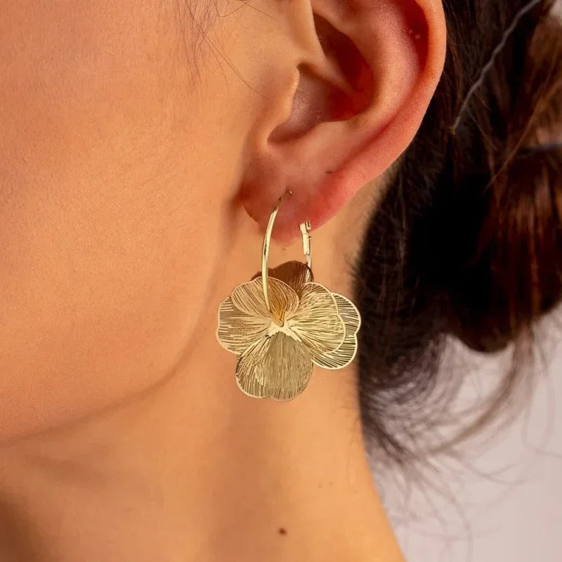 Pendientes Aveline Flor