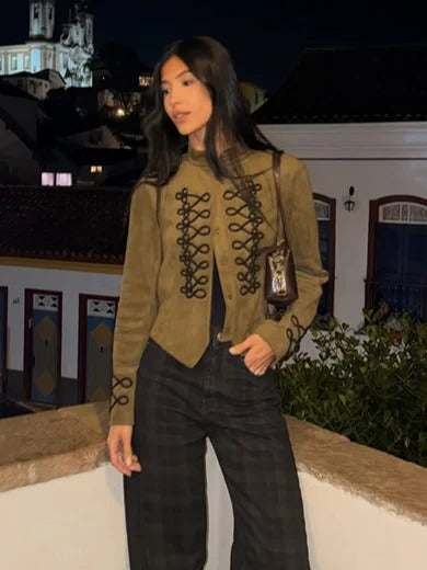 Amelia Chaqueta Militar Vintage