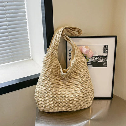 Marina Bolso Tote de Rafia
