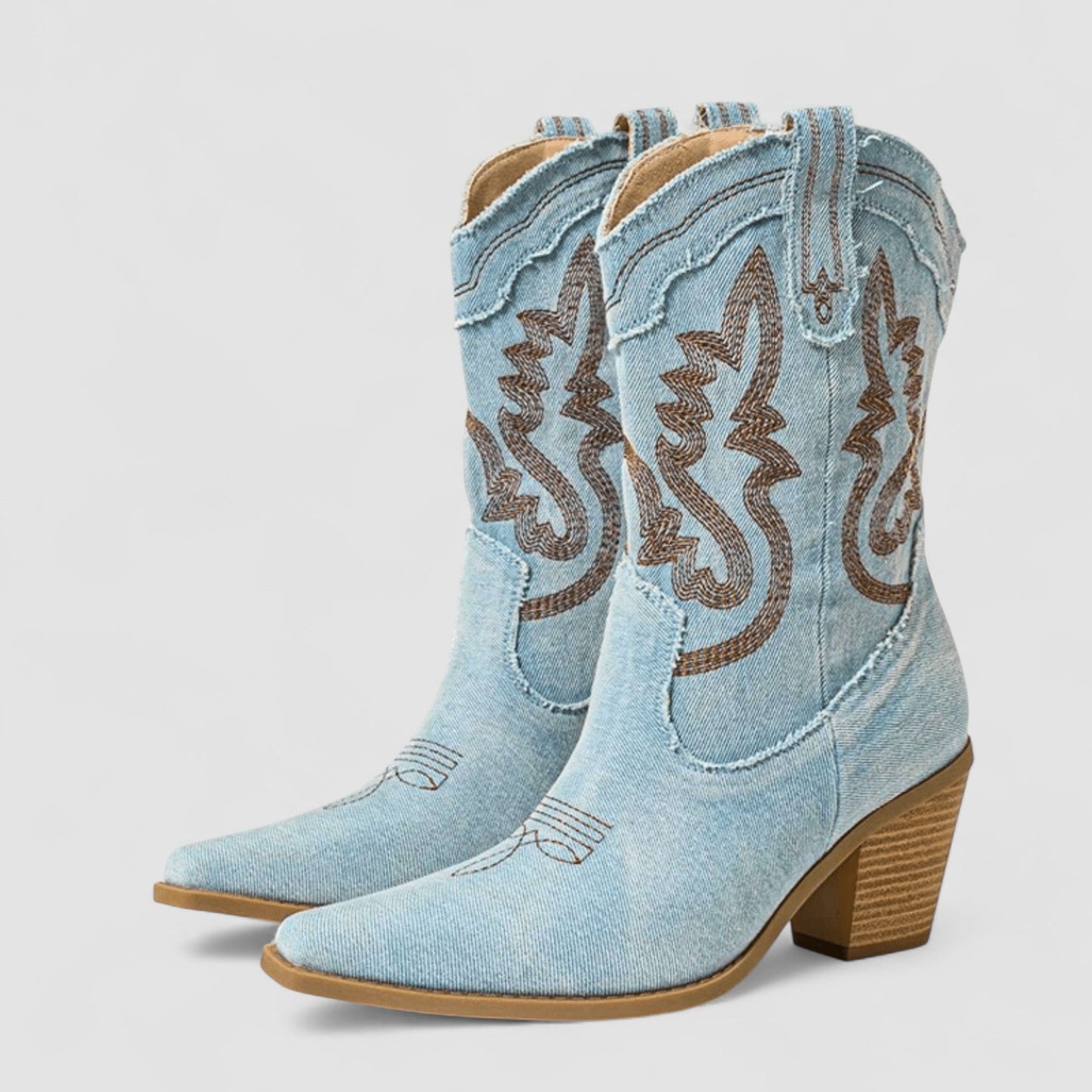 Cayetana | Botines Camperos Bordados