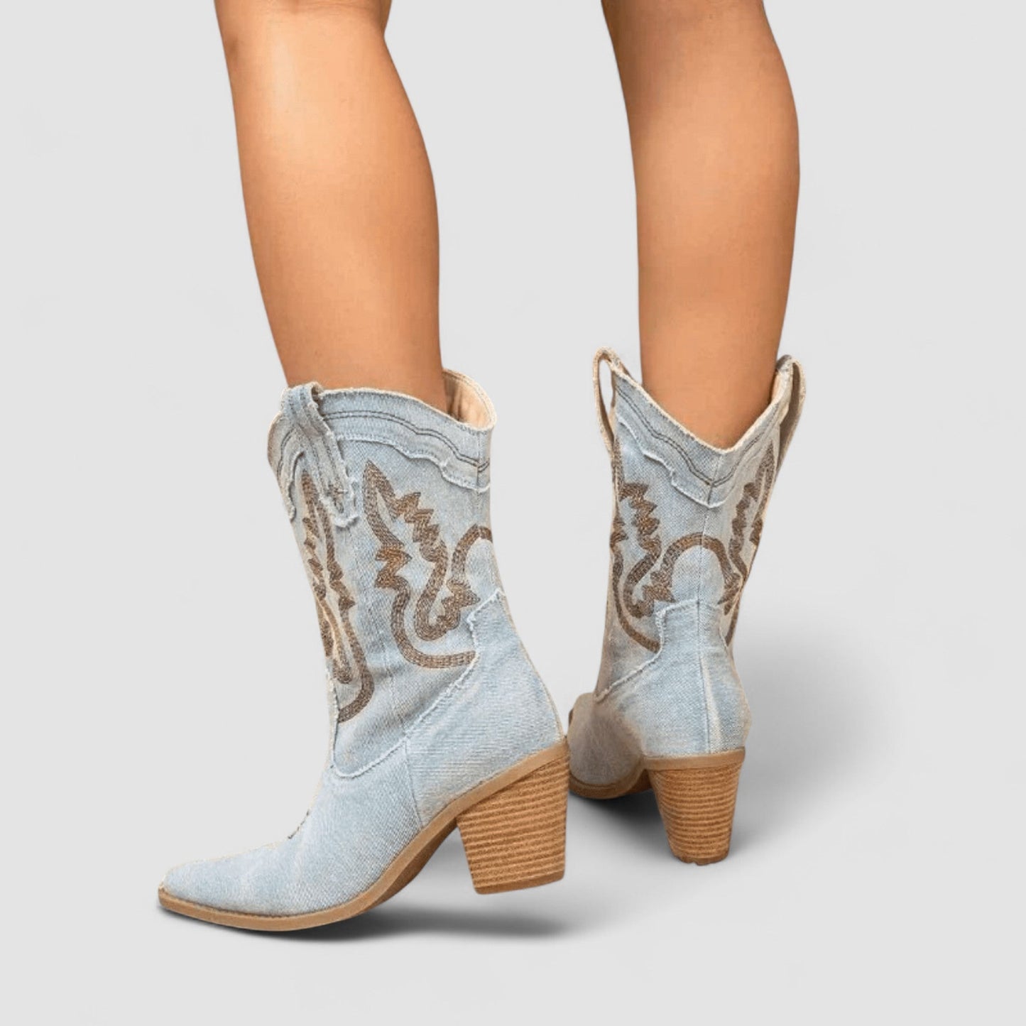 Cayetana | Botines Camperos Bordados