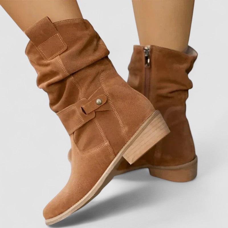 Estrella | Botas Camperas de Caña Arrugada