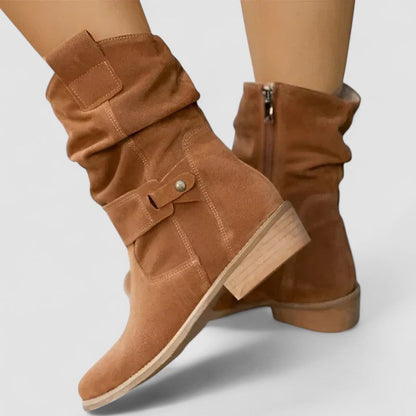 Estrella | Botas Camperas de Caña Arrugada