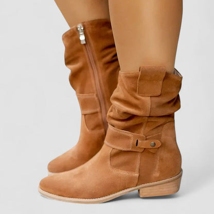 Estrella | Botas Camperas de Caña Arrugada