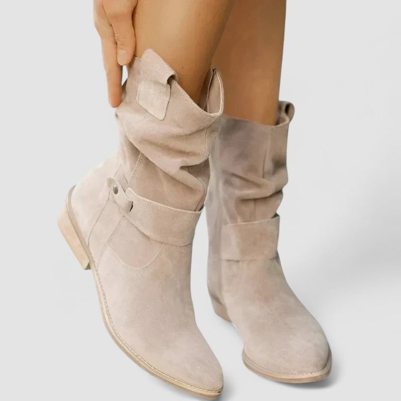 Estrella | Botas Camperas de Caña Arrugada