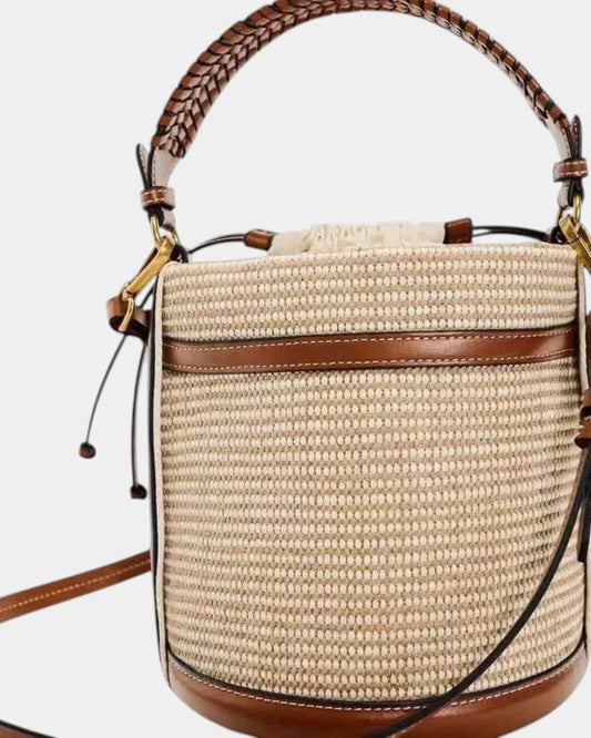 Vera Bolso Saco de Estilo Trenzado